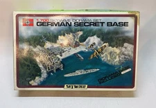 Sky Wave 1/700 Skywave Diorama Set German Secret Base Complete Open Box