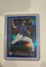 2025 Topps Series 2 - Adam Kloffenstein #426 Blue Rainbow Foilboard /150 (RC)