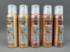 Lot Of 5 Sally Hansen Airbrush Legs Makeup Water Resistant Different Color 4.4oz