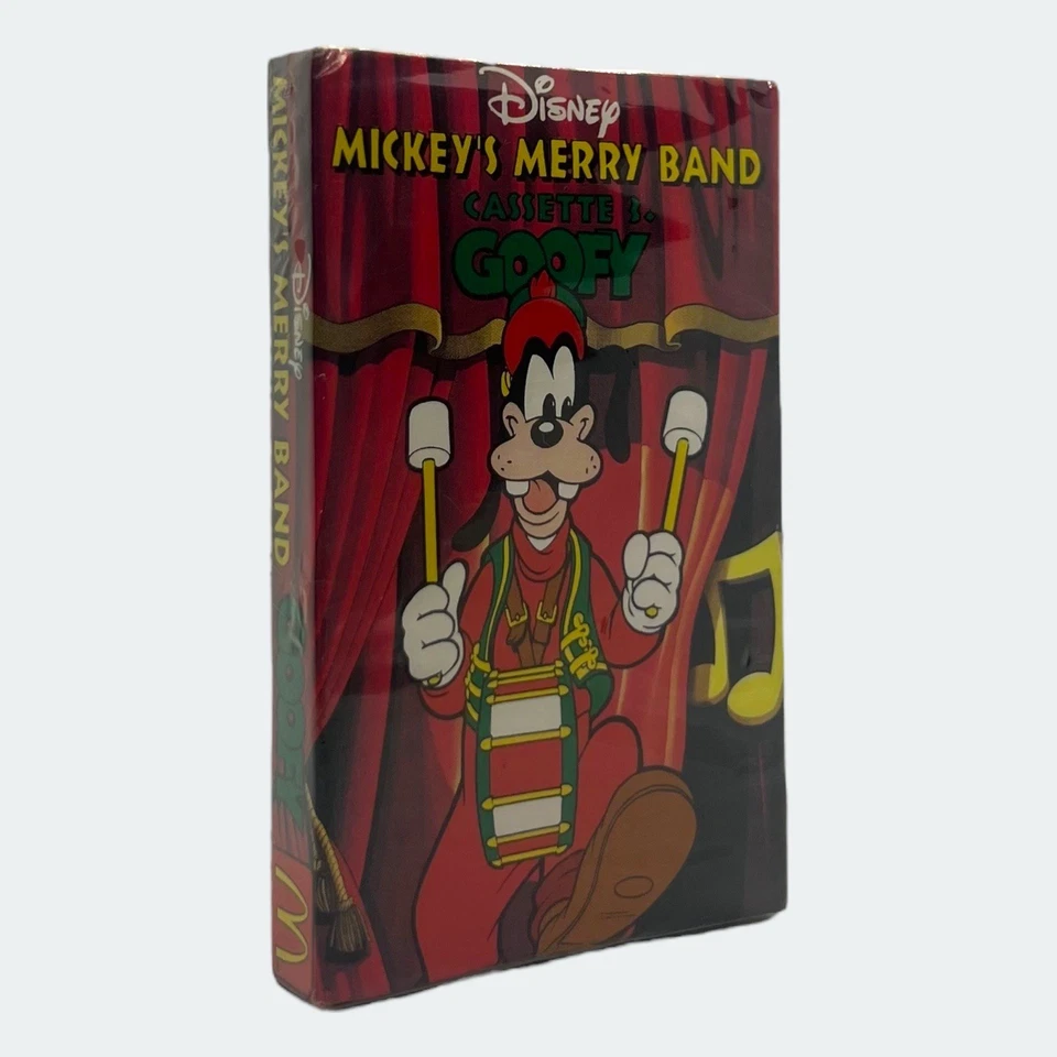 Vintage Mickey's Merry Band Cassette 3 - Goofy [McDonald's, 1995] - New & Sealed - Image 3 of 4