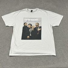 The 1975 T Shirt Mens XL White At Their Very Best Tour Band Graphic Tee Music