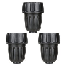 1/2 Inch Drip Irrigation Tubing Faucet Adapter, 3-Pack
