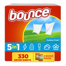 Dryer Sheets, 330 count, Outdoor Fresh Scent, Fabric Softener Sheets, Reduces...