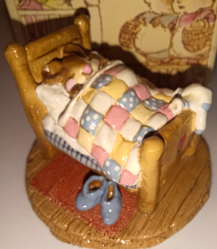 WEE FOREST FOLK M 136a TUCKERED OUT 1986/BOX INCLUDED_ANNETTE PETERSEN