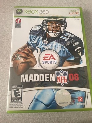 XBox 360 Madden NFL 08  game ( free shipping to Canada )