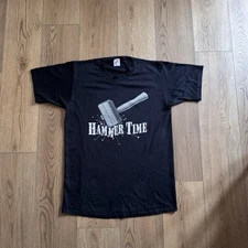 Vintage Detroit Pistons Bad Boys Black Mens Medium Shirt 80s Hammer Time Rodman 