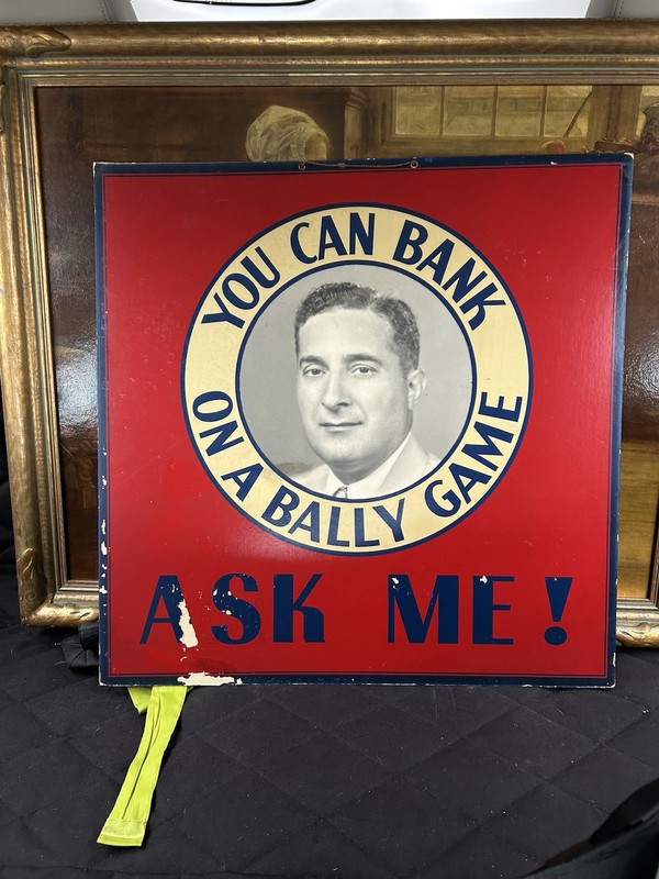 Vintage Rare Bally Games Advertising Sign Chicago, I’ll