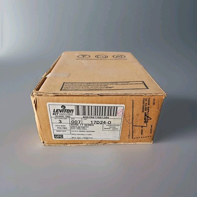 3 Leviton Orange ECT 17 Series 690A 600V 17D24-O (MISSING CONNECTOR)