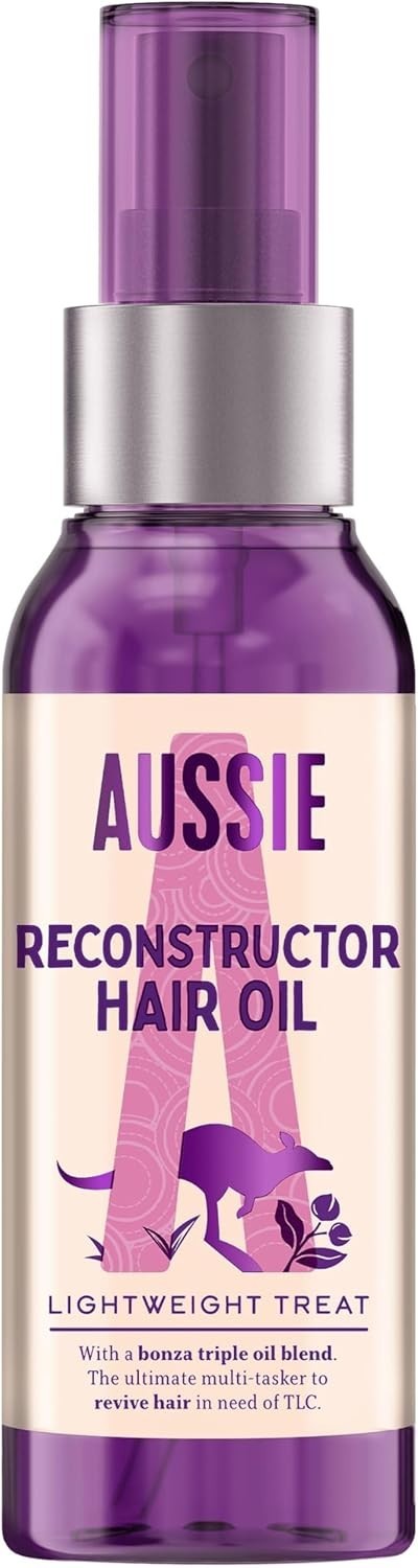 Aussie Reconstructor Hair Oil With Avocado, Jojoba Oil, Macadamia Nut Oil 100ml