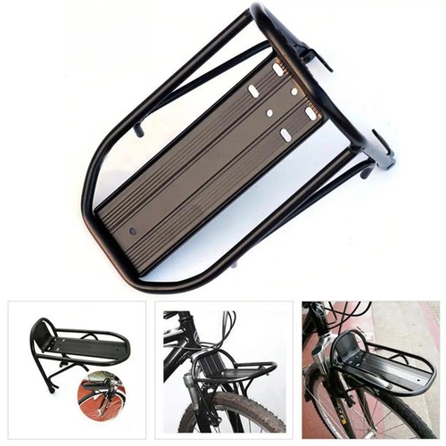Bicycle Cargo Pannier Rack Quick Release Carrier Rack with Fender 220lbs Load🚲 - Picture 5 of 19