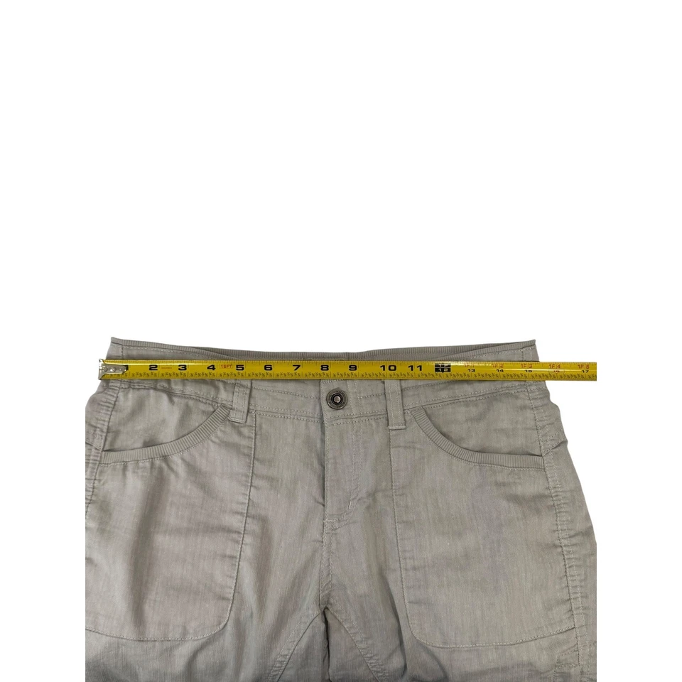 Pantalones de viaje Kuhl para mujer talla 6 cargo senderismo beige Foto 4 de 4