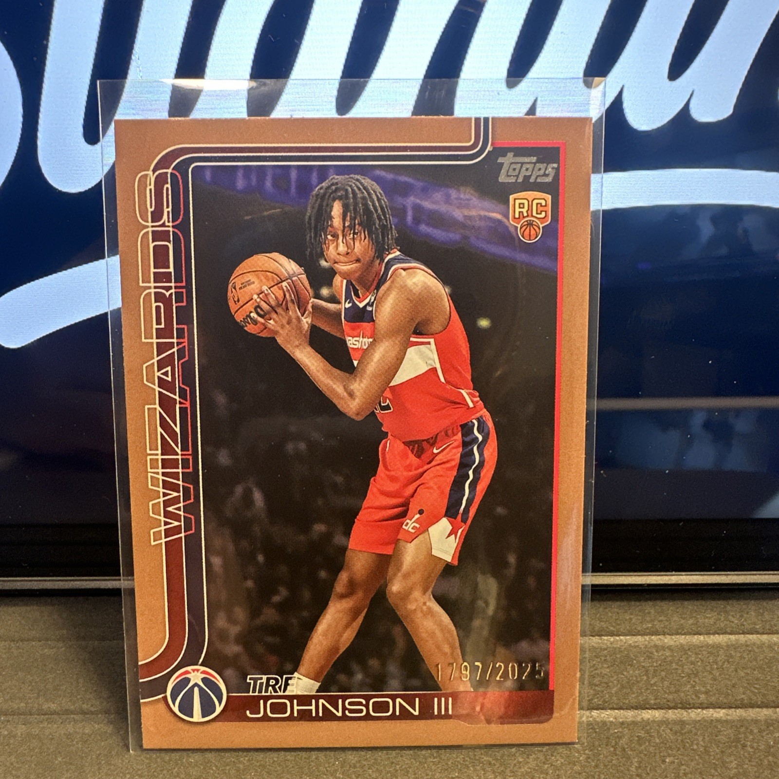 2025-26 Topps - Tre Johnson #206 Gold /2025 (RC)