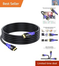 5M 4K HDMI Cable 2.0 - 60Hz, 18Gbps for Ultimate Home Theater Experience