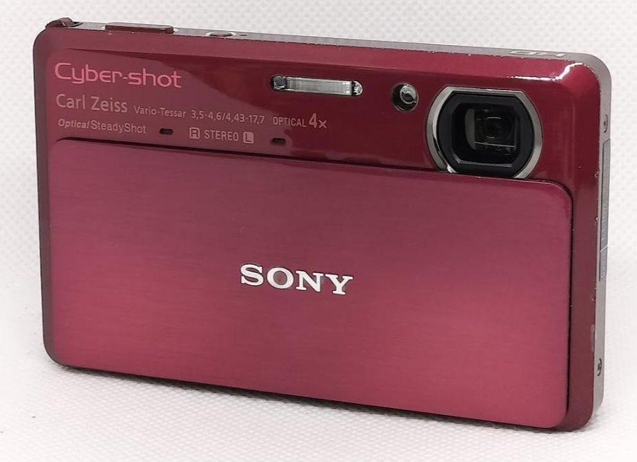美品♪ SONY Cyber-shot DSC-TX7 RED Sony Cyber-shot DSC-TX7 Red 10MP 4x Optical Zoom Digital Camera