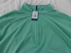 NWT Johnnie O Flex pullover, men's L, green (Dublin), 92% polyester, 8% spandex