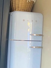 SMEG FAB30 Blue Top-Freezer Fridge-Freezer 294L Frost Free 37dB 172cm