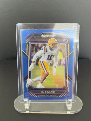 2023 Prizm Draft Picks BJ Ojulari RC Blue Prizm #165 /199 LSU Rookie - Cardinals