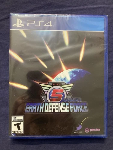 EDF ! Earth Defense Force 5 (PS4 / PlayStation 4) NEW USA ESRB Version