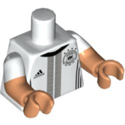LEGO  Torso 16360 Oberteil 6151430 DFB 973pb2376c01 KHEDIRA 6 Adidas  NEU