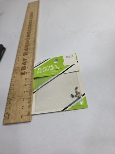 Escala de precisión HO/S/O #48328 marcadores de joyas verde 2,7 mm, 0,106" 12 unidades | Zustand: New