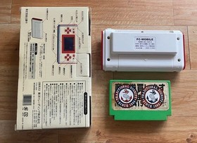 Famicom Compatible FC-MOBILE Console with Rockman 3 Bonus Tested Japan Retro