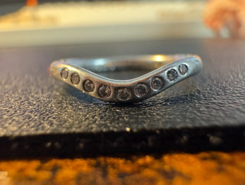 Anillo de diamantes Tiffany And Do. Platino! Foto 3 de 3