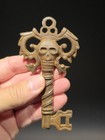 Large Iron Key Antique Vintage Style — photo 1