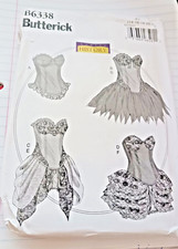 Butterick Pattern B6338 Sewing Pattern Misses Corsets Sizes: 14-22 4 Styles