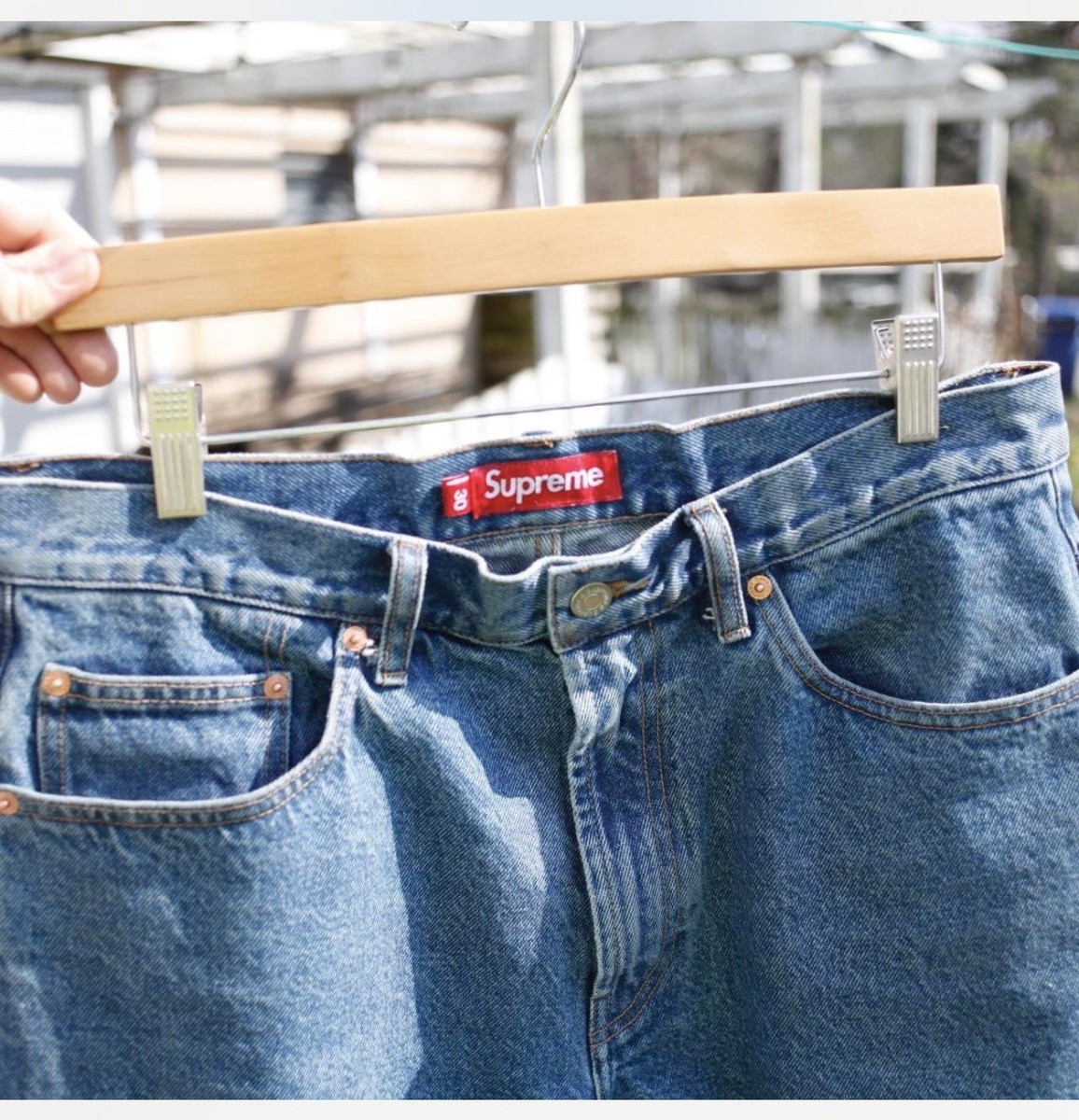 Supreme Baggy Jean Indigo Size 30 | eBay