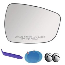 Passenger Side Mirror Glass Compatible with Hyundai Elantra Passenger - Heated