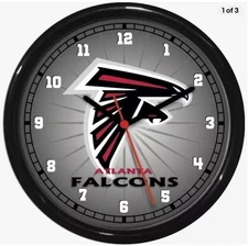 12.25"  Atlanta Falcons NFL Wall Clock
