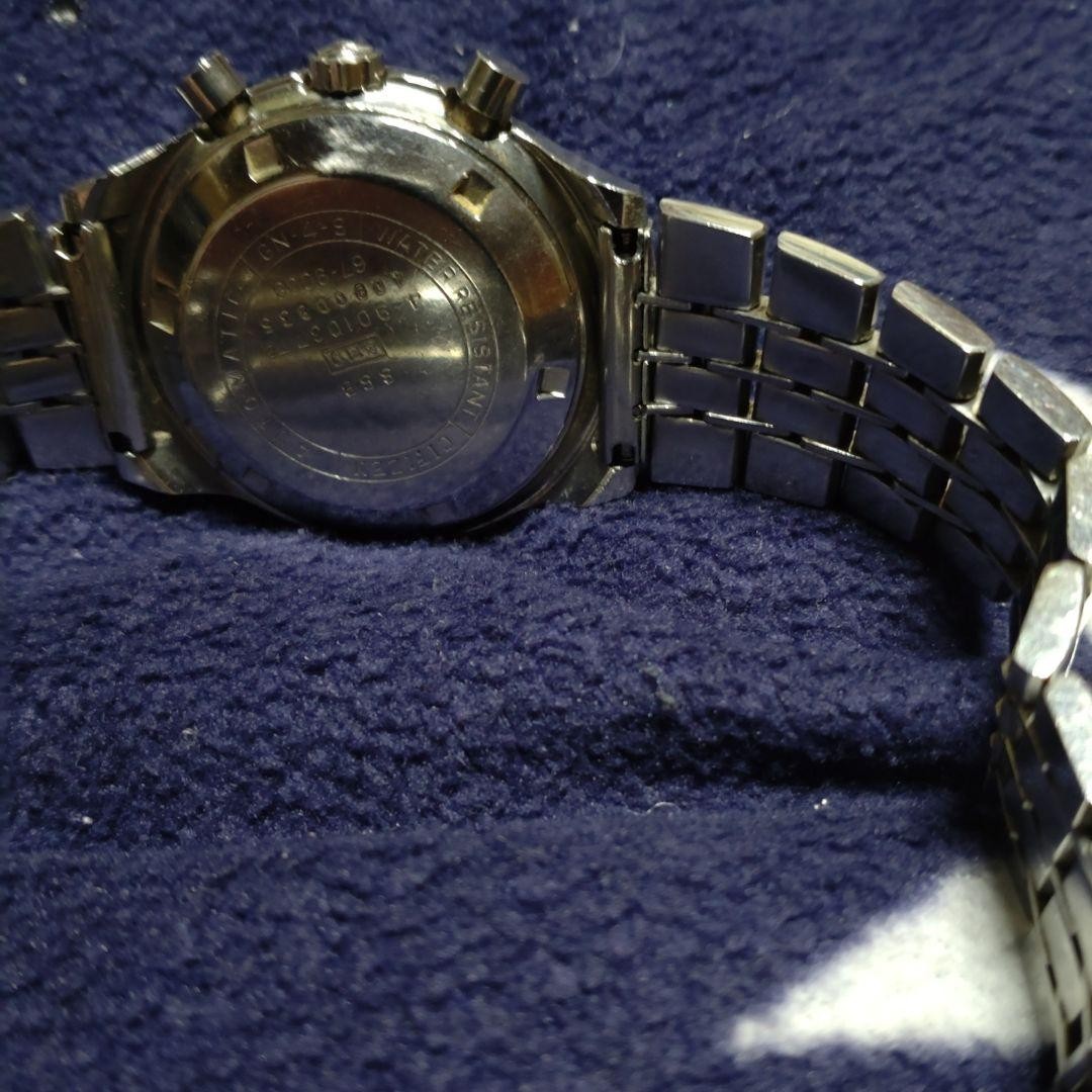 Citizen Challenge Timer Chronograph Silver Panda … - image 5