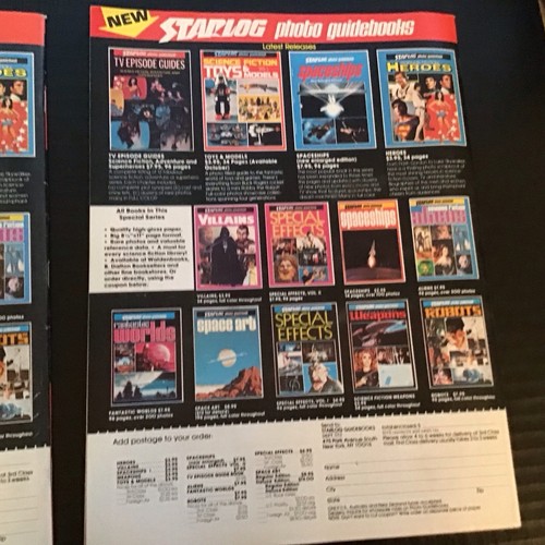 Vintage Starlog Magazine Lot of 10 Numbers 45 47 48 51 52 54 58 61 62 67 - Picture 16 of 20