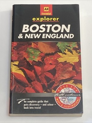 Explorer Boston & New England The Complete Guide by Tim Locke (Paperback 1995)