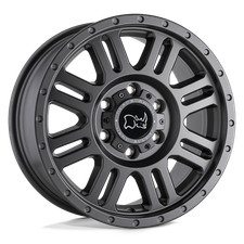16x8 Black Rhino YELLOWSTONE MATTE GUNMETAL Wheel 6x130 (38mm)