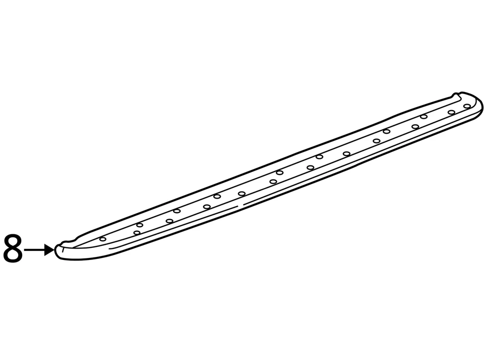 FITS 2004-2006 GMC CHEVROLET TRAILBLAZER EXT ENVOY XL COVER 15185819 -  NEW OEM - Image 3 of 3