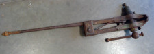 Antique Vintage Blacksmith Post Leg Vise Heav...