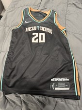 NWT Sabrina Ionescu NY Liberty Nike Explorer Edition Authentic Jersey Sz Small