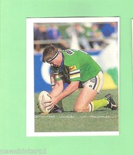 1993 SELECT RUGBY LEAGUE  STICKER - #44 DAVID FURNER, CANBERRA RAIDERS