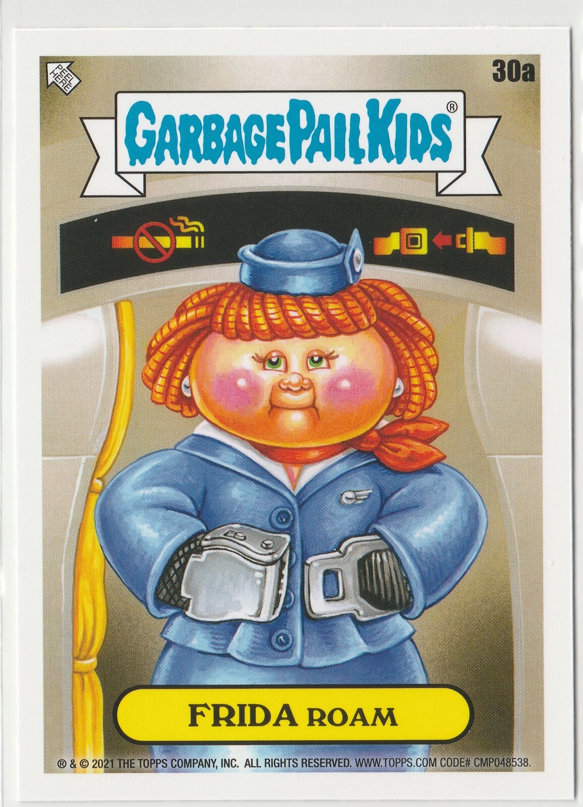 Frida Roam GPK 2021 Garbage Pail Kids Vacation Series 30a