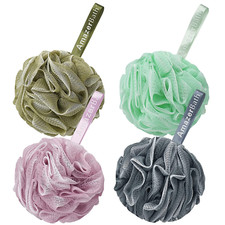 Sponge Piece Exfoliating Bath Sponge Body Scrubber Loofa Set Ribbon hanging New