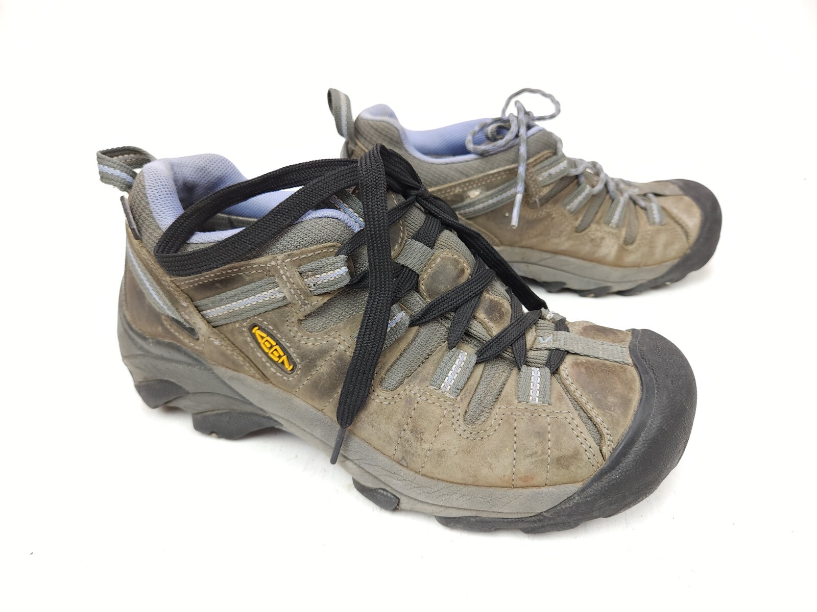 KEEN Dry Targhee II Sneakers Impermeabili Donna 8 Grigio Pelle Lavanda Scarpe