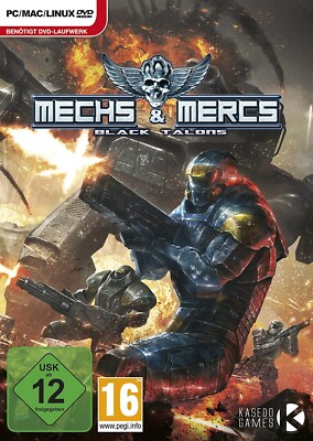 MECHS & MERCS: BLACK TALONS - PC/MAC/LINUX GAME - NEU + OVP - SPIEL DEUTSCH