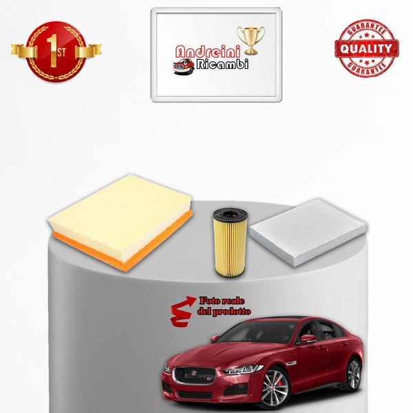 Set Service 3 Filter Xjaguar Xe 2.0 D 177KW 241CV Von 2017->-image