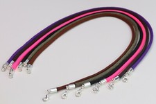 Braided Choker Necklaces Bracelets Silver Lobster Clasp Lightweight Made in USA