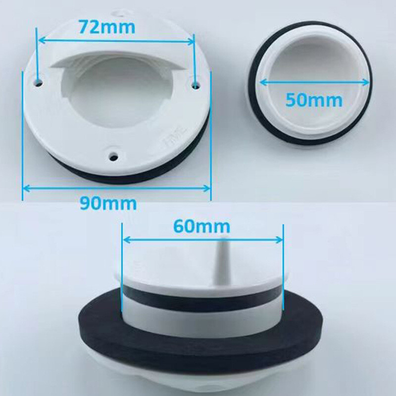 Qualoramall 2 Raccordi Per Tubi Flessibili Da 3/4 1 5/8 Pollici - Foto 6