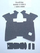 AccuGripp GRAY Glock 17/22/34/35 Gen 5/5 MOS Textured Rubber Gun Grip Tape Wrap