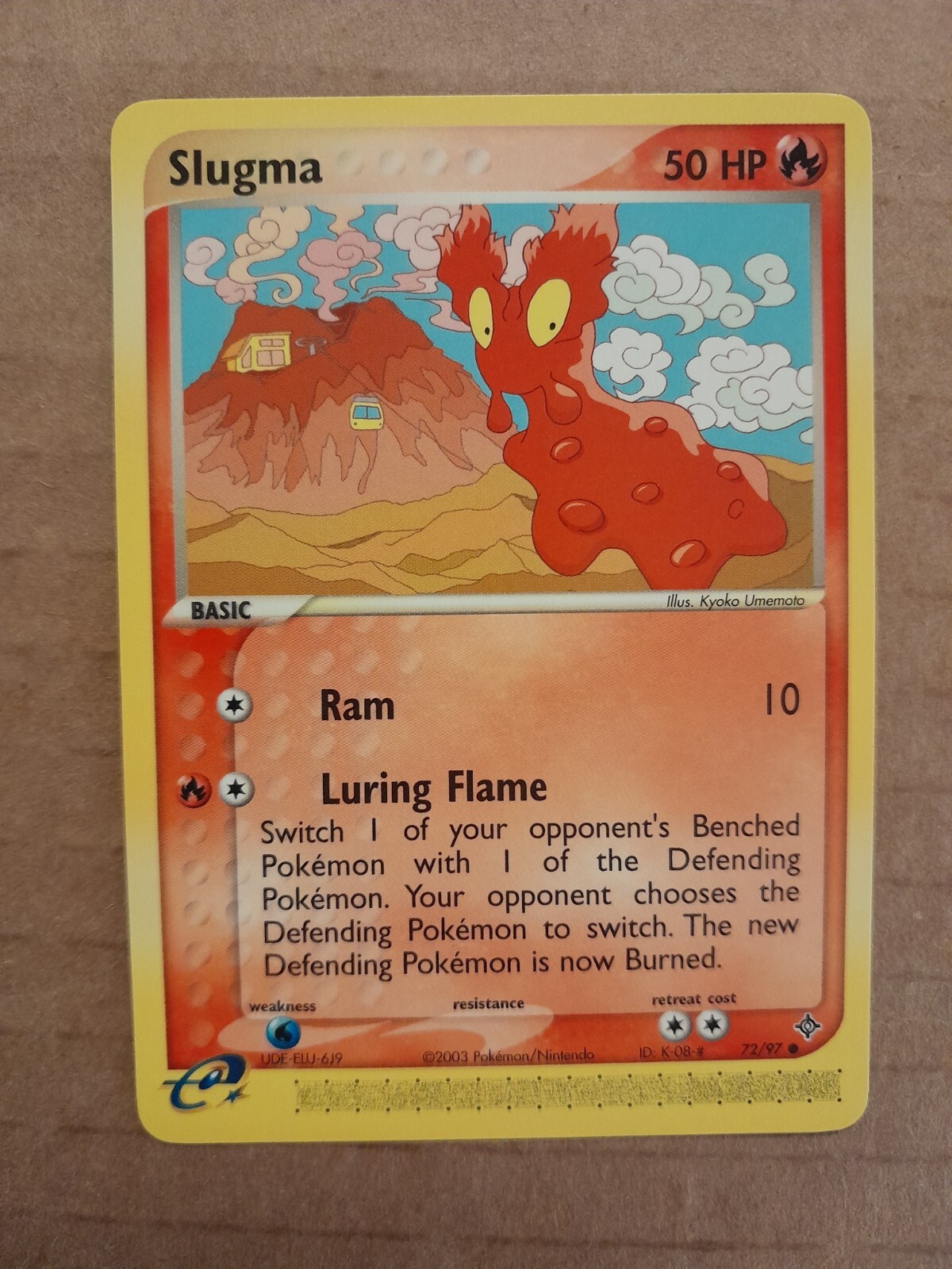 Pokemon Slugma 72/97 Ex Dragon Common NM-Mint See Pictures