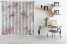 3D Soft Flower A144 Photo Curtain Window Blockout Fabric Skromova Marina Amy