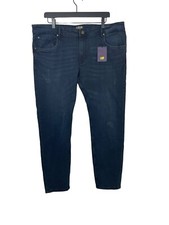 Cavalli Class Mens Slim Straight Jeans Dark Wash Size 38 NWT